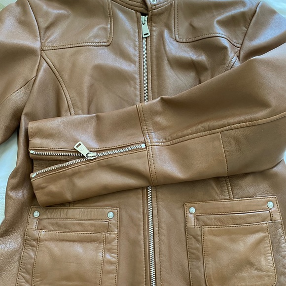 Bernardo leather jacket, size small - Picture 3 of 6